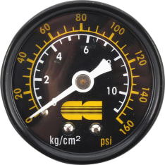 Ikh 1/8" takaliitäntä painemittari