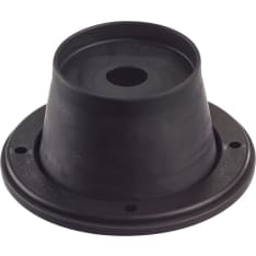 Velcron 19mm musta letkun läpivienti