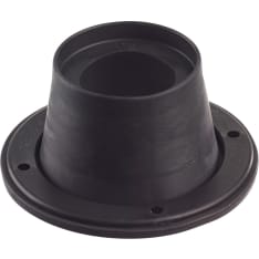 Velcron 38mm musta letkun läpivienti