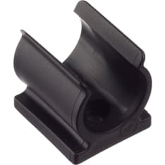 Velcron 25mm musta kiinnike pyöröputkille