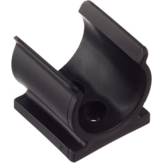 Velcron 30mm musta kiinnike pyöröputkille