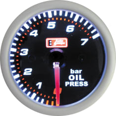 Autogauge smoke 2" öljynpainemittari