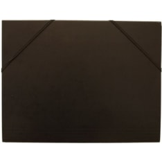 black corner lock folder