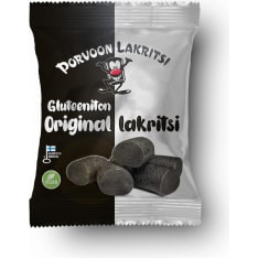 Porvoon Lakritsi Original 150 g gluteeniton lakritsi