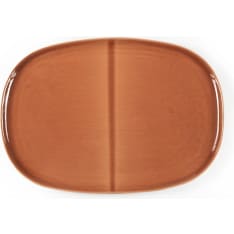 Nosse Ceramics For Heirol Svelte Terracotta 30cm tray/plate