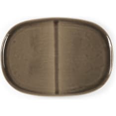 Nosse Ceramics For Heirol Svelte Olive 30cm tray/plate
