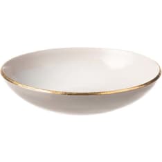 Nosse Ceramics For Heirol Edge Ivory Gold 20cm syvä lautanen