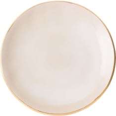 Nosse Ceramics For Heirol Edge Ivory Gold 28cm lautanen