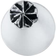 Heirol large 11 mm stainless steel threaded