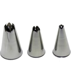 Heirol Closed Star 3, 6 and 8 mm tulle set