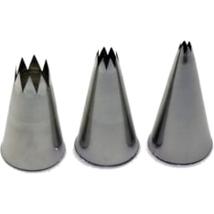 Heirol Open Star 5, 9 and 13 mm tulle set