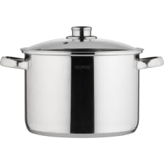 Heirol 7,5 L 24cm teräskattila lasikannella