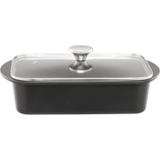Heirol 35cm uunivuoka ja lasikansi