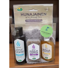 Korpiahon Glow Honey bath time