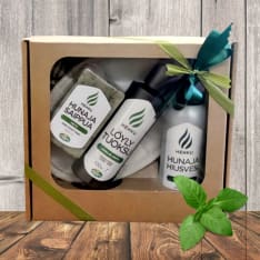 Korpiahon Hehku Yrtti honey gift box