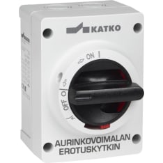 Katko IsoSafe safety switch for screwdriver KUM 325 3X25A 400V 11kW solar power plants