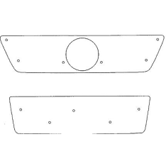 Tammers Volkswagen Caddy (ei Maxi/Maxi Life) 2005-2010 maskisuoja