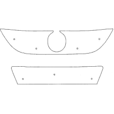 Tammers Volkswagen Golf Plus 2005-2009 maskisuoja
