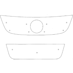 Tammers Volkswagen Touran 2007-2010 maskisuoja