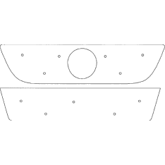 Tammers Volkswagen Caddy Maxi/Maxi Life 2005-2010 maskisuoja