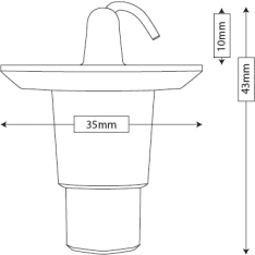 Tammers 10mm mask guard bracket
