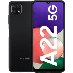 Samsung Galaxy A22 5G 64Gb Black tehdashuollettu puhelin