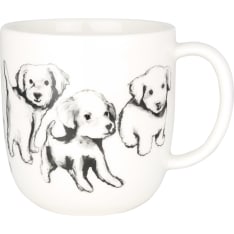 Kultakeramiikka Koiran Ystävä bichon 3 dl muki