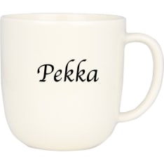 Kultakeramiikka Pekka nimimuki