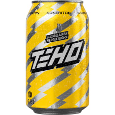 TEHO Sokeriton 0,33 l energiajuoma