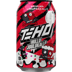 TEHO Hullu Joulukallo 0,33 l energiajuoma