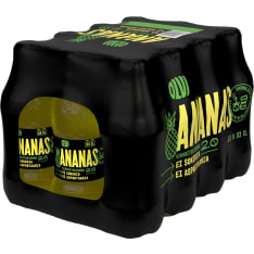 Olvi Ananas 2.0 Sokeriton 0,33 L 12-pack virvoitusjuoma