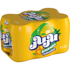 OLVI Juju Pineapple Sugar-free 6x0,33 l can