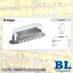 BL 8-osainen sulakerasia
