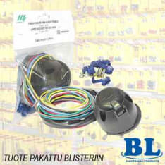 BL 7-pin trailer socket electrical installation kit