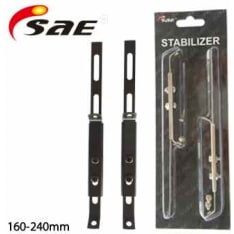 Seeker 200mm 2pcs black additional light support