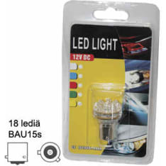 BL 12V BAU15s keltainen LED-polttimo