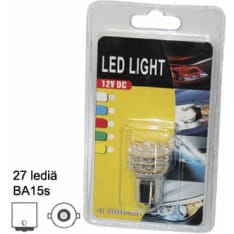 BL 12V BA15s valkoinen LED-polttimo