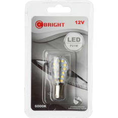 BL 12V BA15s valkoinen LED-polttimo