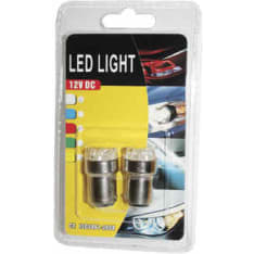 BL 12V BA150d valkoinen LED-polttimopari