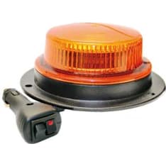 Axixtech 130x50mm 10-30V orange LED flashing beacon