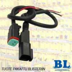 BL Deutsch 2-pole male-female connector