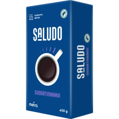Saludo 450 g suodatinkahvi