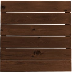 Tammiston Puu 600 x 600 mm x 16 mm ruskea pihalaatta