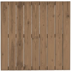 Tammiston Puu 900 x 900 mm x 16 mm ruskea pihalaatta