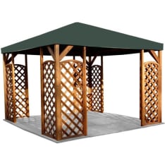 Tammiston Puu Lux 3 x 3 m (sis. peite) paviljonki