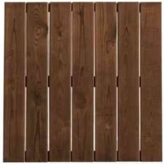 Tammiston Puu 700 x 700 mm x 16 mm ruskea pihalaatta