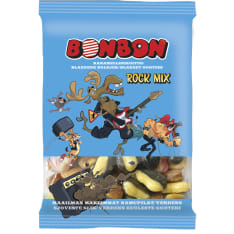 BonBon Rock Mix 170 g karkkipussi