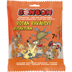 BonBon Rotan Rykäisyt lollipop bag 7pcs/91g