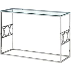 Amanda B Lisa 120x40x78cm chrome Side table
