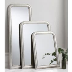 Amanda B Classic 56x147cm silver mirror